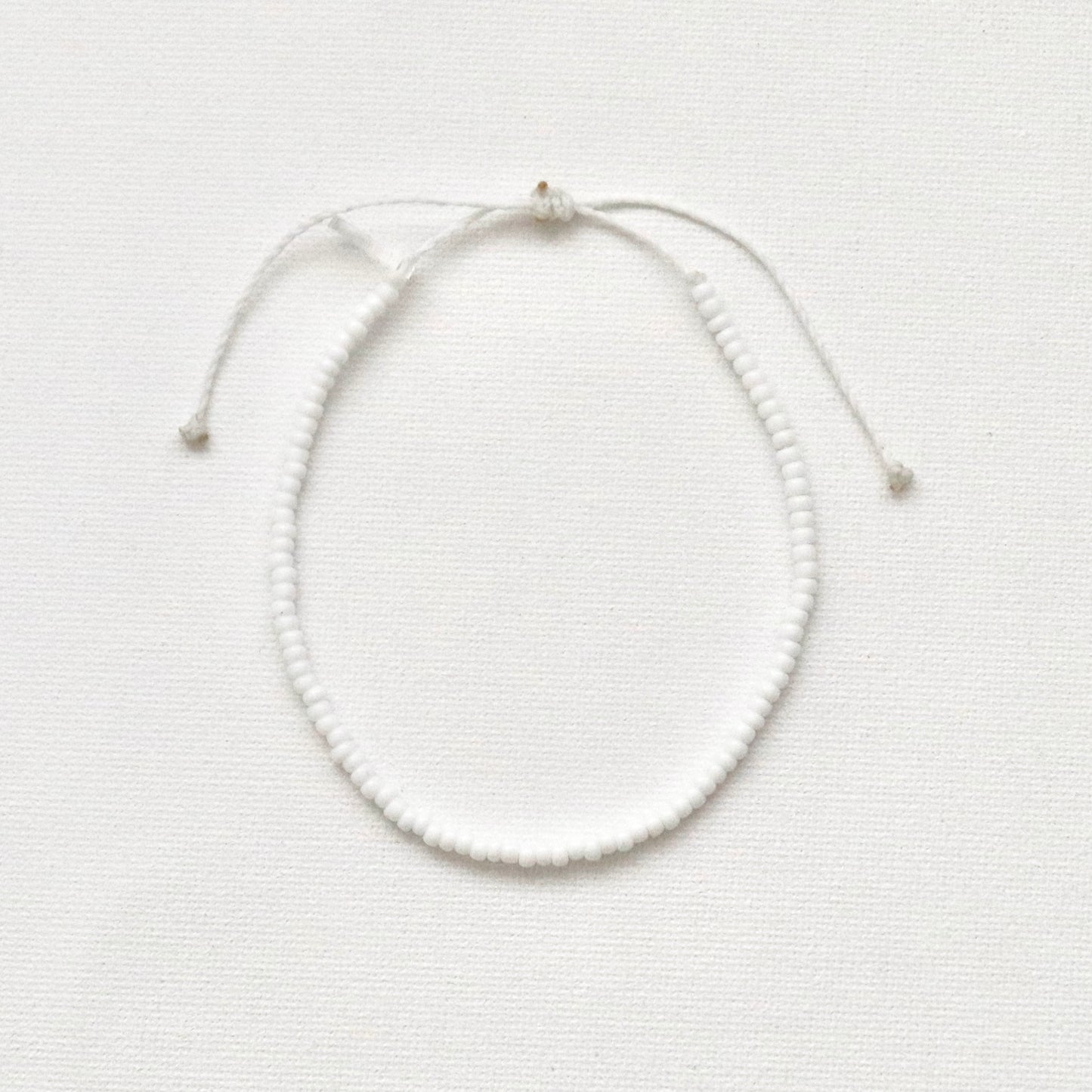 White Waterproof Anklet