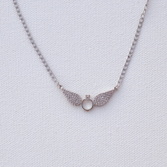Dreamer Silver Plated Chain Necklace
