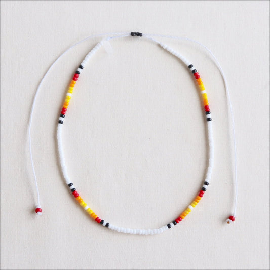 Native White Waterproof Necklace