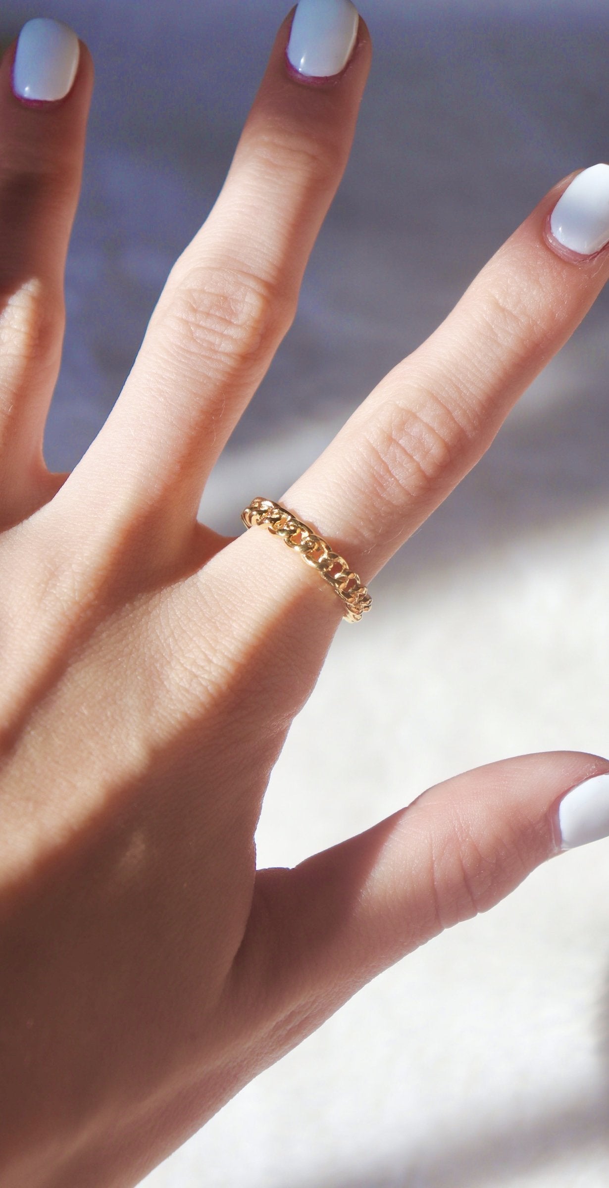 Santee 24k Gold Plated Ring
