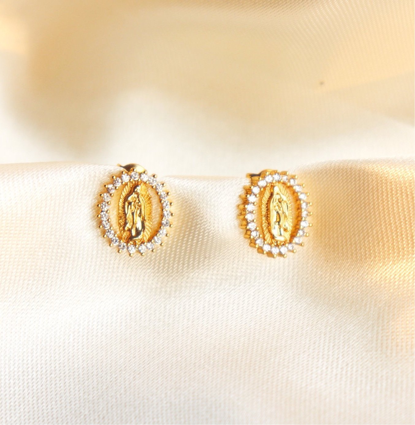 Avalon 22K Gold Plated Earrings
